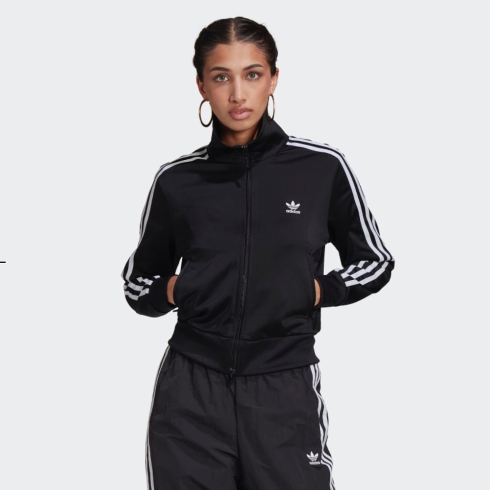 Oversized adidas track jacket